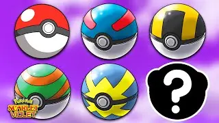 Руководство по ВСЕМ покеболам в Pok&eacute;mon Scarlet & Violet