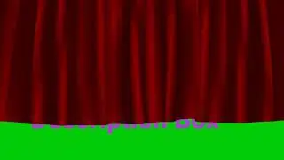 Red Curtain Green Screen Opening Red Curtain Chroma Key Background