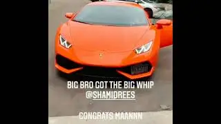 @shamidrees  & @ShamAndFroggy  's New Lamborghini 😍😍