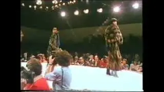 Pelz, fur, Fendi 80er Modenschau, Fur show, défilé fourrure, zobel, sable fur