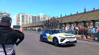 Renewi tour start Blankenberge 2025 #cycling 