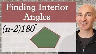 Interior Angle in a Polygon How to Find (Formula)