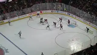 Joel Edmundson of the Los Angeles Kings scores vs. the Montreal Canadiens 11/11/25