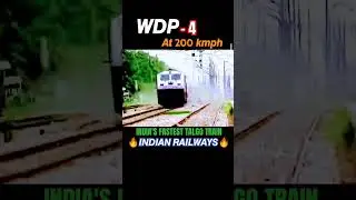 WDP-4 WITH TALGO TRAIN AT 200 KPH | INDIA'S FASTEST TRAIN | ALP STATUS | INDIAN RAILWAYS |