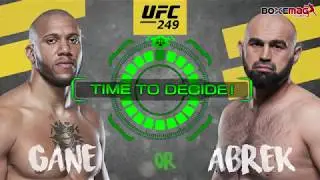 Ciryl GANE vs Shamil ABDURAKHIMOV Tale Of Tape