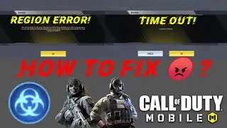 Call of Duty®: Mobile - Resolve Time Out & Region Error in PAKISTAN (Asia Region)