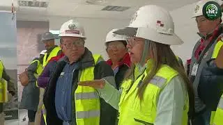 ASAMBLEISTAS DE POTOSÍ INSPECCIONAN FÁBRICA DE CEMENTO