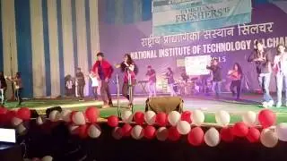 NIT Silchar South Indian Dance @ General freshers 2k15