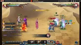 [Naruto Online] Ninja Exam Lvl 135 with Breeze Dancer