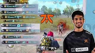 Fnatic Owais Clutch 1 vs 8 | solo vs squad 26 Kills | Pubg Mobile