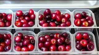 Freeze Cherries with Four Simple Methods: Rinse and Freeze, Sugar Pack, Syrup/Juice, and Cookie