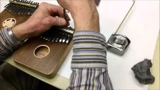 Thumb Piano - How to Install the Keys