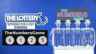 Evening Numbers Game Drawing: Saturday, February 6, 2021