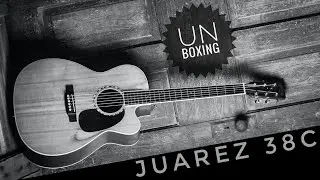 Unboxing Juarez 38C Acoustic Guitar | Budget Acoustic Guitar for Beginners | Harish Rhythms