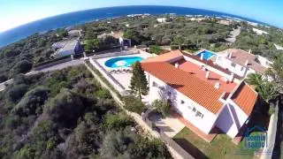 Stunning sea views from a Villa in Menorca!