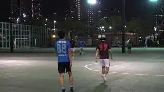 皇翼 D9017   百一米蘭(黑) VS 軒達工程(淺藍) 下半場