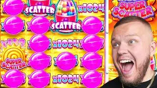 THE MOST INTENSE SUGAR RUSH SUPER SCATTER SESSION!? (Big Win!?)