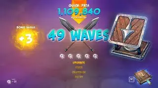 OMD3 - Endless mode - Quickpath - making orcs fly with fliptrap - 5 stars - wave 49