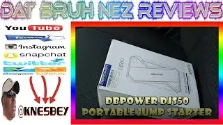 CAR TECH DBPOWER DJS50 ULTRA PORTABLE CAR JUMP STARTER