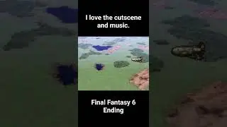 I love that ending cutscene and music. #FF6   #ending. # finalfantasy   #SNES  #finalfantasyvi