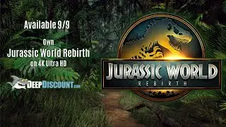 Jurassic World: Rebirth (4K Ultra HD) | Pre-Order Now Available!