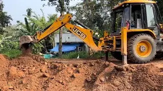 Jcb 3dx digging and removing soil to make lower surface #jcb #jcb3dx #jcbmachine #jcbgame #jcb3cx 