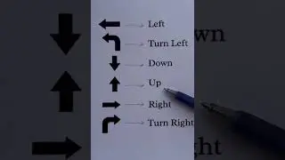 Direction #left #turnleft #down #up #right #turnright
