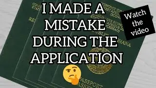 What to Do When You Make a Mistake During Online Passport Application Process 