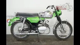 Z&uuml;ndapp C50 Sport 1976 50cc 1 cyl - starting up