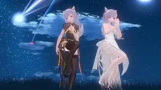 【360 °VR / Genshin Impact MMD/4K】Keqing【[A]ddiction】