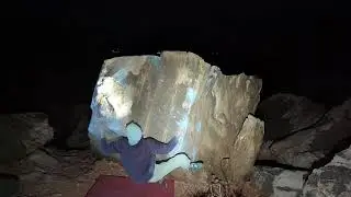 Square Arete Sit (V8), Kraft - Red Rocks
