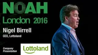 Nigel Birrell, Lottoland - NOAH16 London