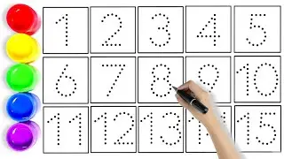 Learn 1 to 15 Number Counting | गिनती सीखें 1 से 15 तक | Kids Learn Number Counting 