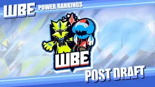 WBE SEASON 6 SINGLES POWER RANKINGS WITH 3 TIME GENERATION 8 DRAFT LEAGUE CHAMPION I with Ogalbina