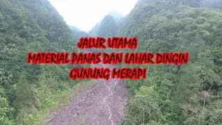 (VIDEO UDARA) MENENGOK KONDISI KALI BOYONG JALUR MATERIAL LAHAR GUNUNG MERAPI
