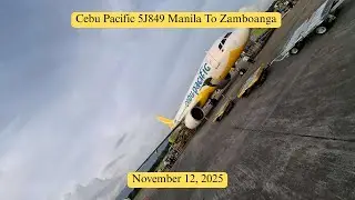 Cebu Pacific 5J849 A320NEO (RP-C3281) Manila to Zamboanga