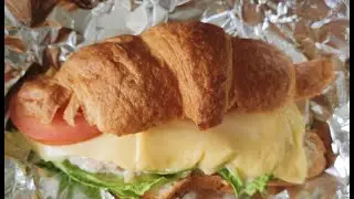 Tuna Croissant Sandwich ~ Quick and Easy Recipe, Perfect for Breakfast or Brunch