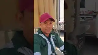 Kararating lang galing jeddah kaya pa washing muna ng truck