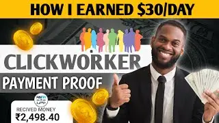 Clickworker заплатил мне 620 долларов | Подтверждение платежа Clickworker | UHRS Clickworker |