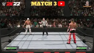 WWE 2K22 Showcase Mode (PC) Match 3: Rey Mysterio vs Shawn Michaels All Objectives
