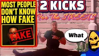 FAKE: Michael Jai White VS Street Fighter - BOUNCER 2 Street Defense Kicks Tutorial (El Duro VS MJW)