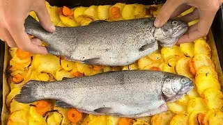 Я Больше НЕ Жарю – ни Рыбу, ни Картошку! Готовим Форель. Трюк от Балканского Рыбака