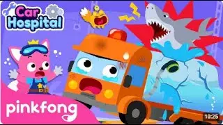 The Water Truck Is Broken Car Hospital BEST Car Songs Pinkfong Official 720P