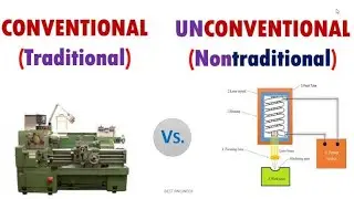 Comparison between Traditional & Non-Traditional Machining Processes (Chal raha hai vs Nayi naveli)