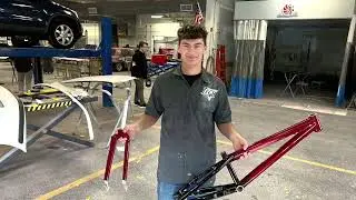 Ssquared BMX Bike Custom Paint Job