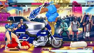 team guile vs team chun li 😱 Arcade Legends COLLIDE! ⚔️ #StreetFighterII #Arcade #EpicBattles