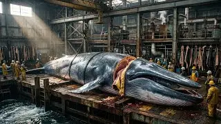 Inside a Whale Oil Processing Factory | Step-by-Step Industrial Extraction Process (Documentary)