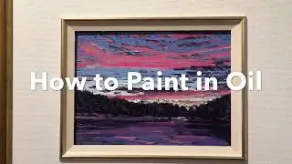 How to Paint in Oil . From my upcoming video How to Paint like the Group of Seven.