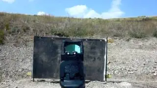 Trijicon RMR RM07 Demonstration of Reflex Sight Point of Aim