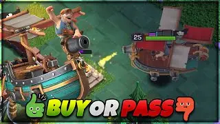 BUY OR PASS BOAT  COPTER SKIN IN CLASH OF CLANS